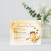 Budget Sie fand ihr Honey Bee Brautparty (Stehend Vorderseite)