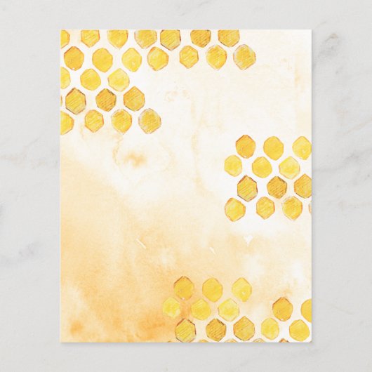 Budget Sie fand ihr Honey Bee Brautparty (Rückseite)