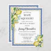 Budget Sie fand ihre wichtigste Squeeze Lemon Einl (Vorne/Hinten)