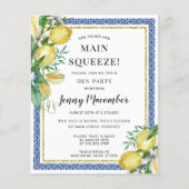 Budget Sie fand ihre wichtigste Squeeze Lemon Einl (Vorderseite)