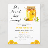 Budget Sie fand ihren Honey Brautparty Einladung (Vorderseite)
