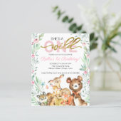 Budget Sie ist eine wilde Einladung zum ersten Geb (Stehend Vorderseite)