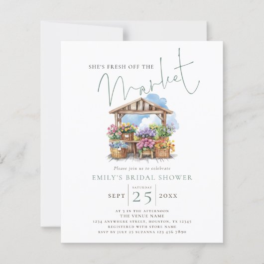 Budget Sie ist frisch vom Brautparty des Marktes (Vorderseite)