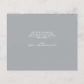 BUDGET Silver Frohe Weihnachts-Herz-Script-Foto (Rückseite)