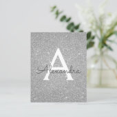 Budget Silver Glitzer 16 . Geburtstag Geburtstag (Stehend Vorderseite)