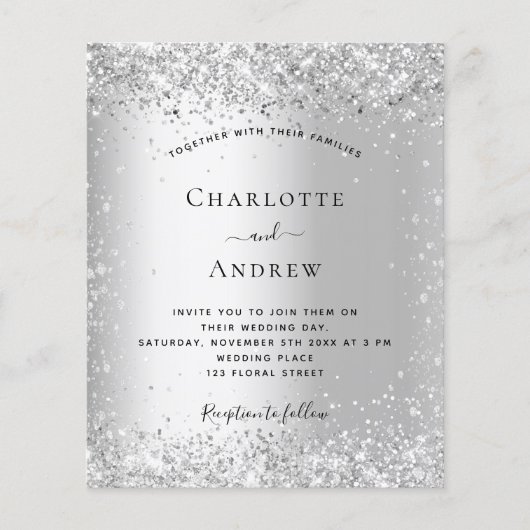 Budget Silver QR UAWG Einladung (Vorderseite)