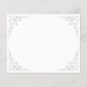 Budget Silver Script Botanischer Rahmen Save the D (Rückseite)