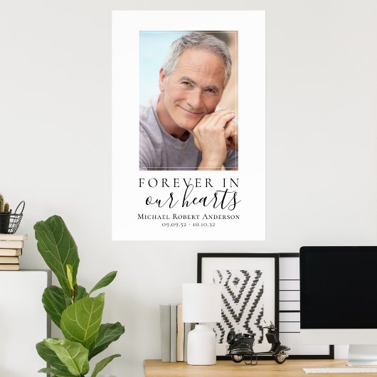 Budget Simple Beunerty Willkommenszeichen Poster (Heimbüro)