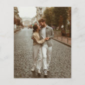 Budget Simple Boho Modernes Minimalistisches Foto  (Rückseite)