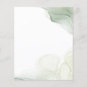 BUDGET Simple Eukalyptus Greenerity Wedding (Rückseite)