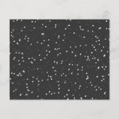 Budget Simple Foto Snowy Weihnachtszeitung (Rückseite)