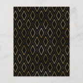 Budget Simple Gold Foto Abschluss Vielen Dank (Rückseite)