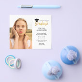 BUDGET Simple Modern Graduation Party Flyer (Einzeln)