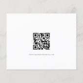 Budget Skript QR Code Hochzeit speichern Datum (Rückseite)