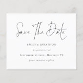 Budget Skript QR Code Hochzeit speichern Datum (Vorderseite)