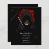 Budget Skull dunkelmooody gothic halloweded (Vorne/Hinten)