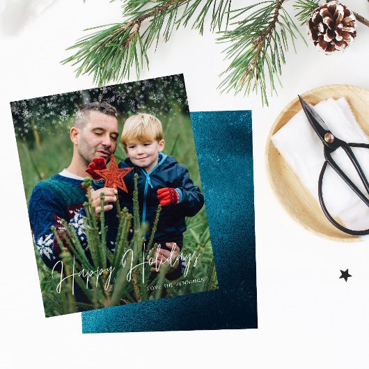 Budget Snowflakes Light & Foto (s) Holiday - Vert