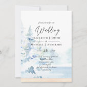 BUDGET Snowy Mountains Winter Lake Trees (Vorderseite)