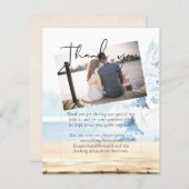 BUDGET Snowy Mountains Winter Lake Trees (Vorne/Hinten)