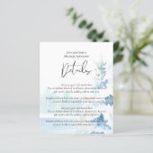 BUDGET Snowy Mountains Winter Lake Trees (Stehend Vorderseite)