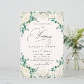 Budget Sommer Frühjahr Elfenbeinblütenhochzeit Ein (Stehend Vorderseite)