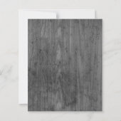 Budget Sonnenblume Brautdusche Einladung (Rückseite)