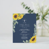 Budget Sonnenblume Eukalyptus Blue Erste Kommune (Stehend Vorderseite)