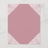 Budget Sonnenblume Rosa Spitzen Erste Kommune (Rückseite)