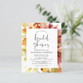 Budget Sonnenblumen Brautparty Burgundy Floral (Stehend Vorderseite)