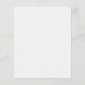 BUDGET Sonnenblumen Elephant Baby Dusche Einladung (Rückseite)