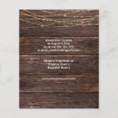 Budget Sonnenblumen, Holz & Streichelleuchten Brid (Rückseite)