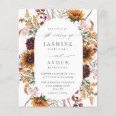 Budget Sonnenblumen & Wildblumen Blumenzehen (Vorderseite)