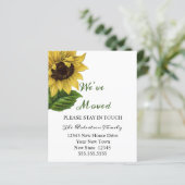 Budget Sonnenblumen wir bewegen | Neue Adresse (Stehend Vorderseite)