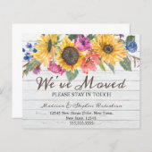 Budget Sonnenblumenbewegung | Änderung der Anschri (Vorne/Hinten)