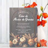 Budget Spanish Pumpkins Brown Erntedank Dinner Einladung