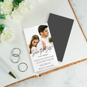 Budget-Sparangefutter Save-the-Date-Magnete 25 für Magnetische Visitenkarte