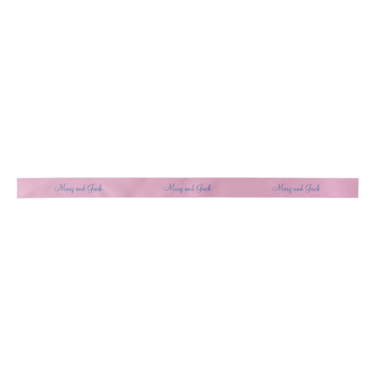 Budget Special Perfekt Hot Pink Satin Ribbon Satinband (Vorderseite)