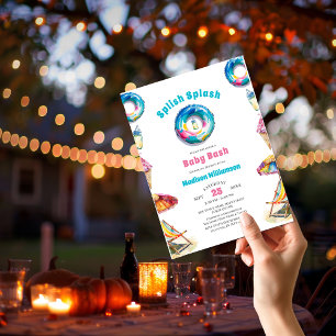 Budget Splish Splash Baby Bash Summer Baby Dusche