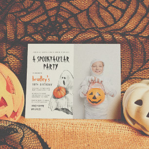 Budget Spooktacular Halloween Ghost Foto Geburtsta
