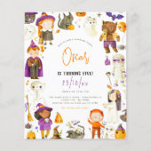 Budget Spooky Boy Costume Halloween Party (Vorderseite)