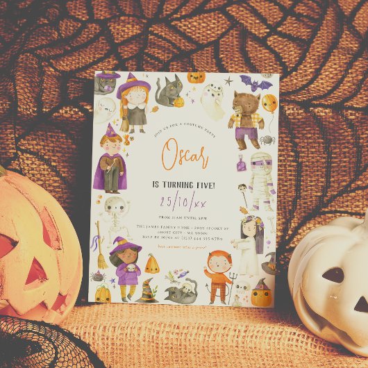 Budget Spooky Boy Costume Halloween Party