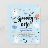 Budget Spooky One Ghost Halloween ersten Geburtsta (Vorne/Hinten)