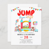 Budget Spump Bounce Trampolin Park Geburtstag (Vorne/Hinten)