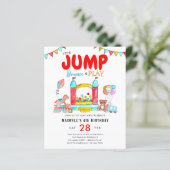 Budget Spump Bounce Trampolin Park Geburtstag (Stehend Vorderseite)