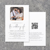 Budget Square Foto QR Code Hochzeitsempfehlung