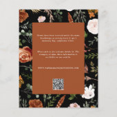 Budget Staffel Terracotta elegante Details Hochzei (Rückseite)