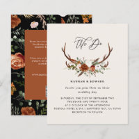 Budget Stag terracotta floral elegant