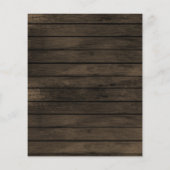 Budget Stallholz Rustikale Hochzeit im Herbst Einl (Rückseite)