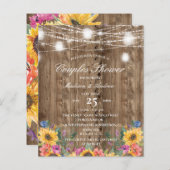 Budget Stallholz & Sonnenblumenkolonne Dusche (Vorne/Hinten)