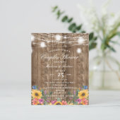 Budget Stallholz & Sonnenblumenkolonne Dusche (Stehend Vorderseite)